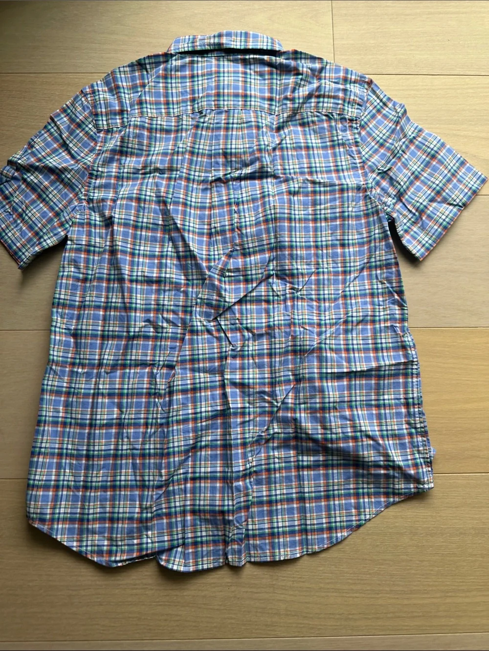 Ralph Lauren Multicolor Plaid Short-Sleeve Button-Down Shirt - Blue, Green, Red